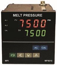 MP9610 Strain Gauge Indicator, 1/4DIN, 2alarm, 4-20mA-ret, 85-265VAC