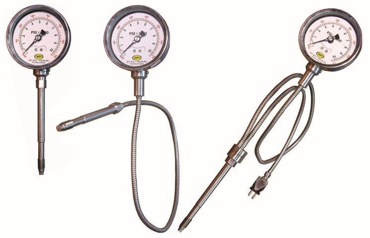 MPI Mechanical Melt Pressure Gauges
