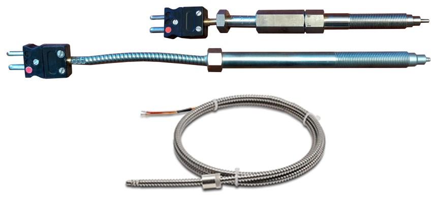 MPI temperature sensors