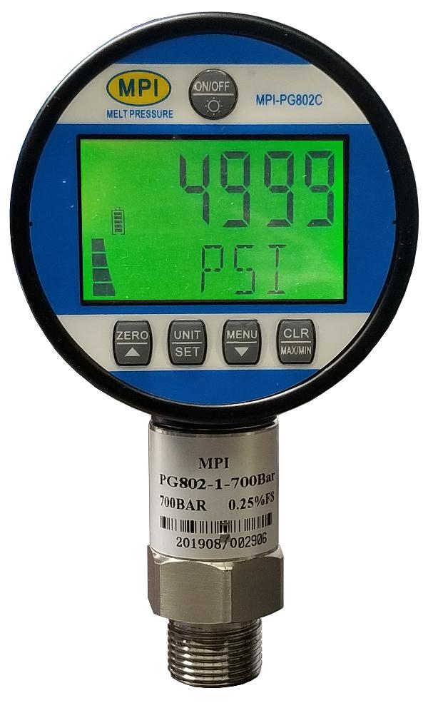 PG802C 10000psi Digital Pressure Gauge